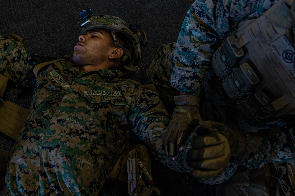 22nd MEU | TCCC Training Aboard USS Iwo Jima
