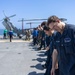 USS Iwo Jima Conduct FOD Walkdown