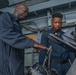 Boat Training on USS Iwo Jima
