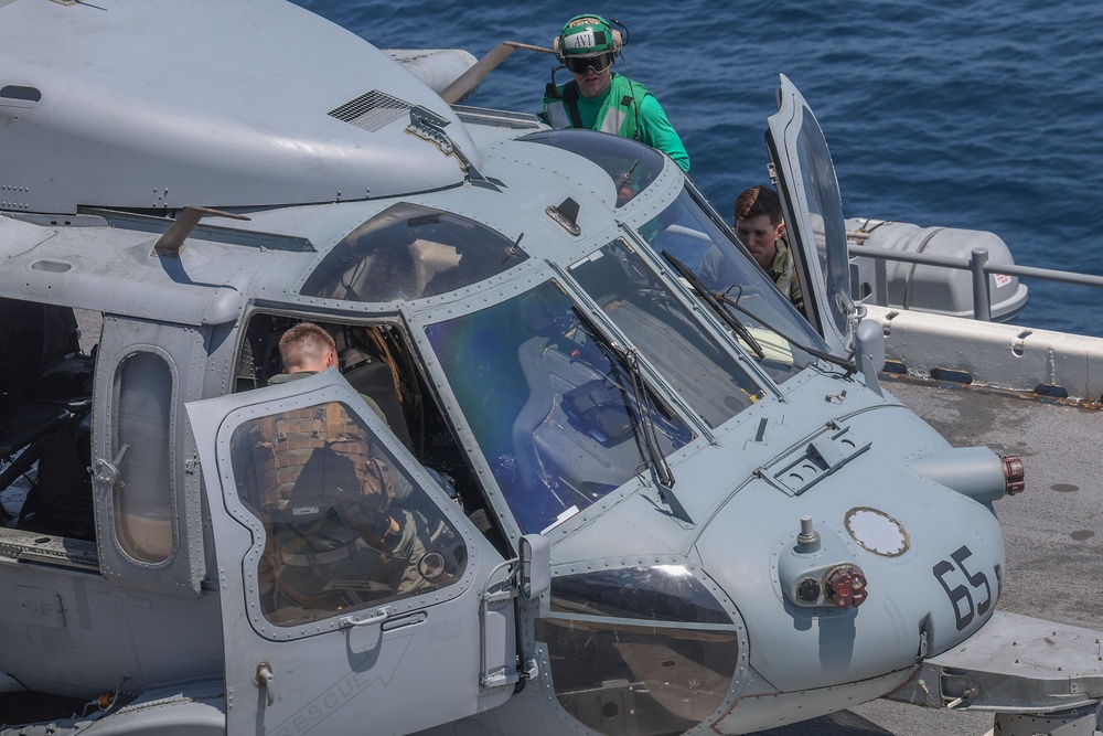 Flight Operations Aboard USS Iwo Jima