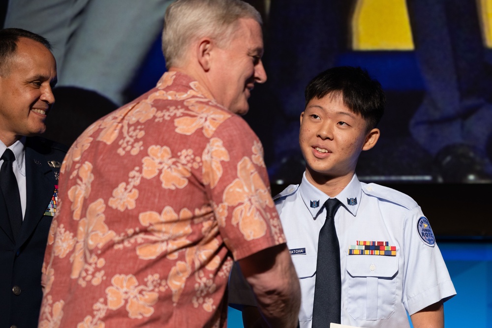 AUSA Honors JROTC Cadet at LANPAC