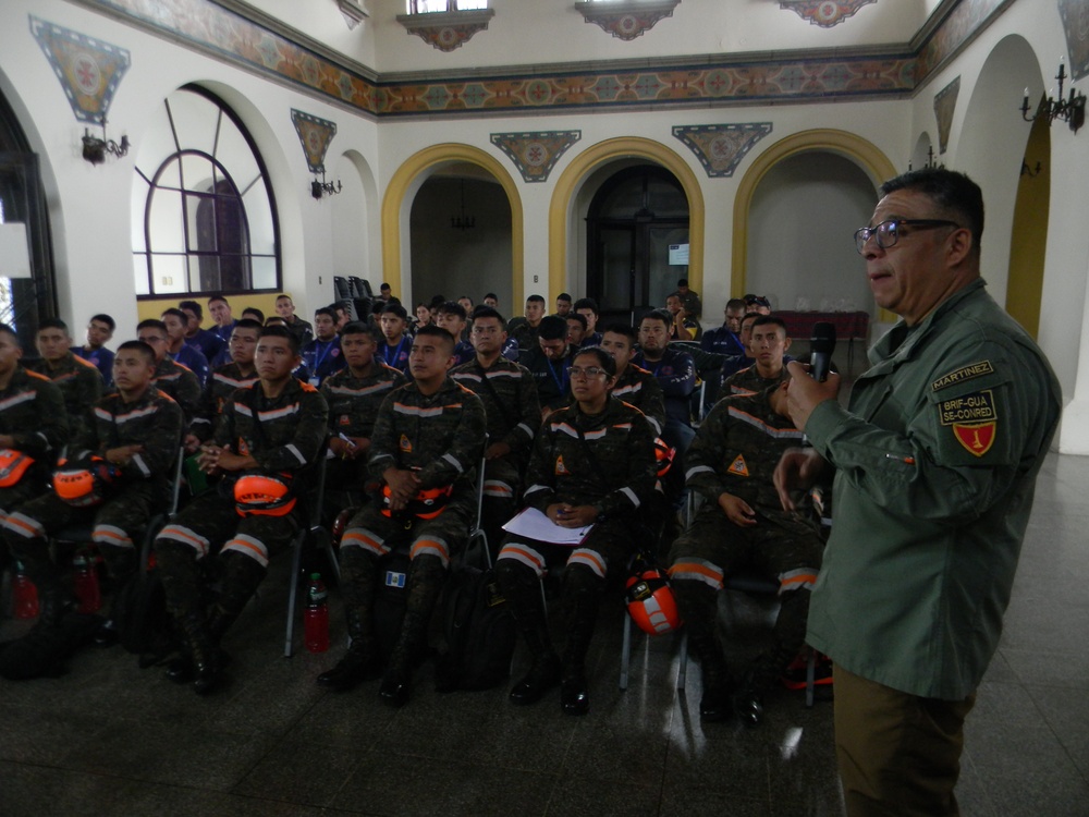 Disaster Relief Training Held During CENTAM Guardian 25