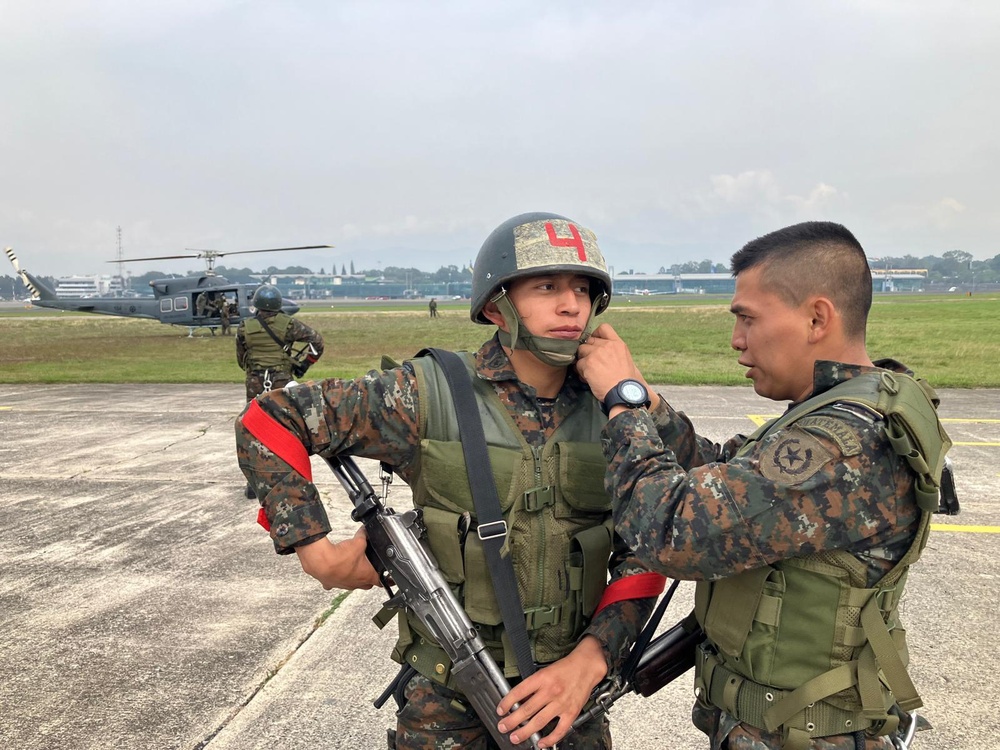 Disaster Relief Training Held During CENTAM Guardian 25