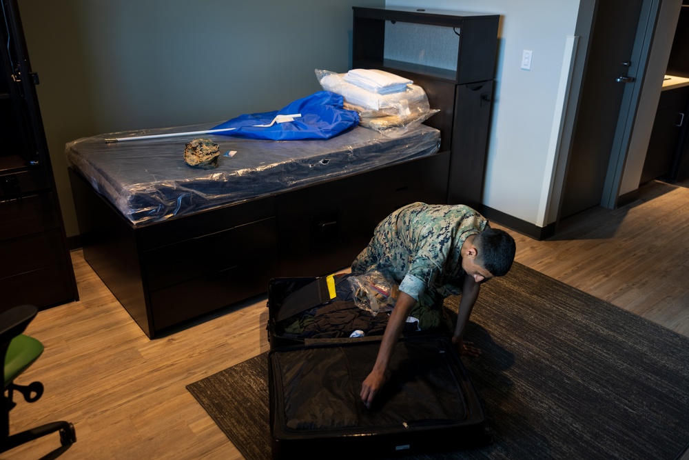 Camp Blaz Marines move into new barracks