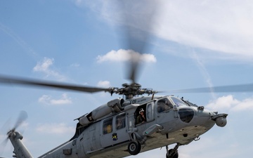 Helicopter Sea Combat Squadron (HSC 25) Embarks USS America (LHA 6)