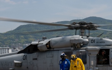 Helicopter Sea Combat Squadron (HSC 25) Embarks USS America (LHA 6)