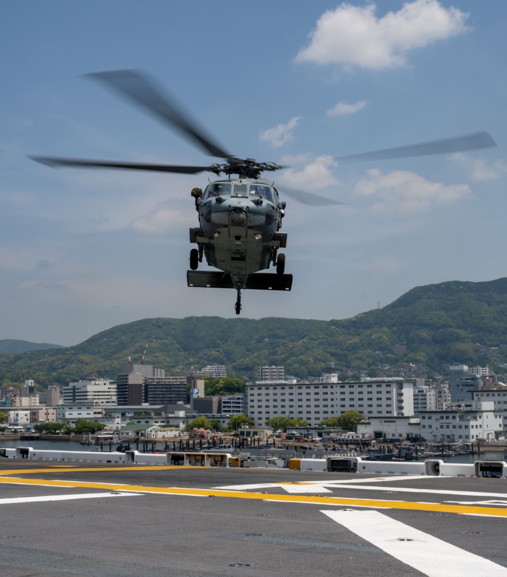Helicopter Sea Combat Squadron (HSC 25) Embarks USS America (LHA 6)