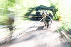 512th Field Hospital conducts mass casualty exercise with partner nation medics at Vepriai Rocket Base during DEFENDER 2025 [Image 27 of 28]