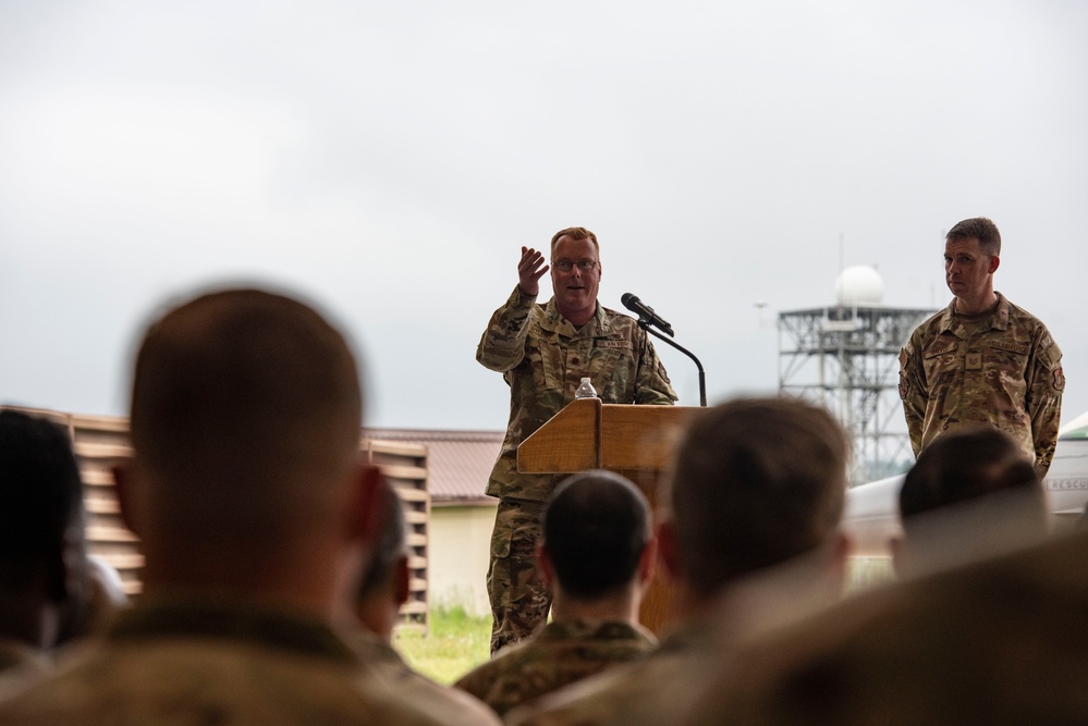 36th FGS assumption of command