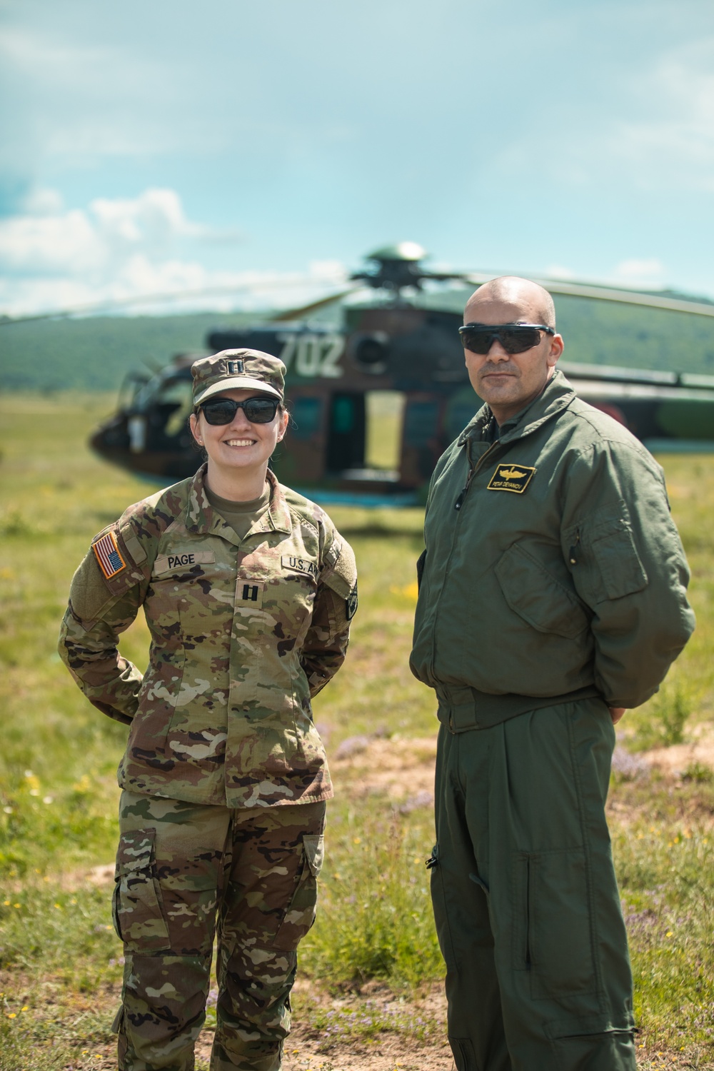 117th MP Battalion Conducts Multinational MEDEVAC Training in Bulgaria