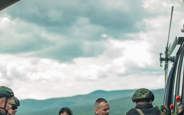 117th MP Battalion conducts Multinational MEDEVAC training in Bulgaria