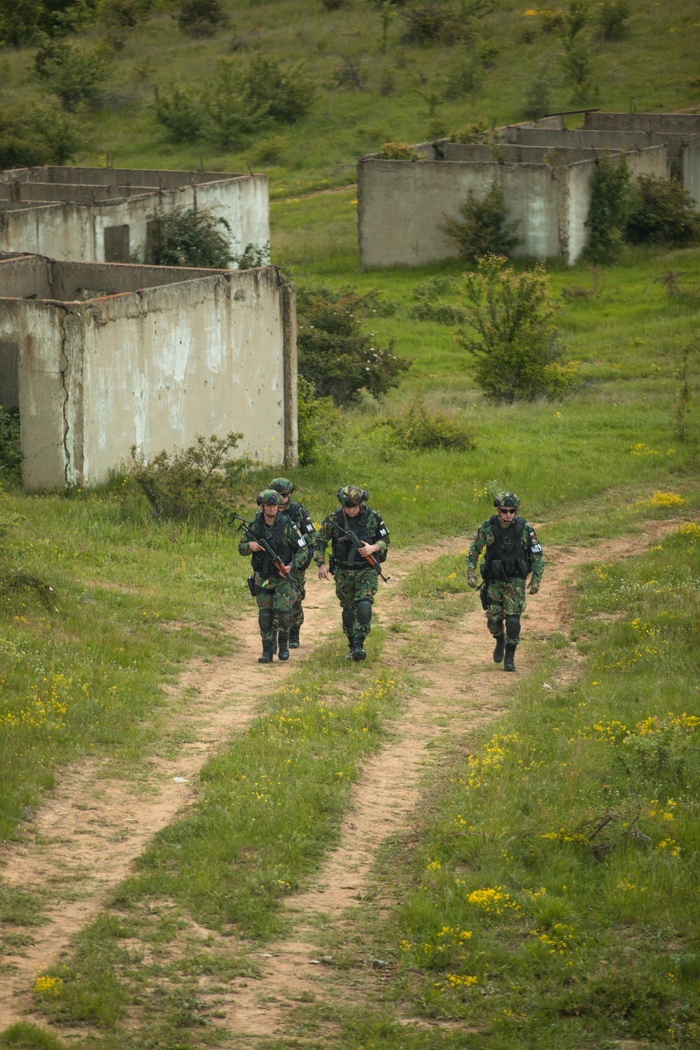 117th MP Battalion conducts Multinational MEDEVAC training in Bulgaria