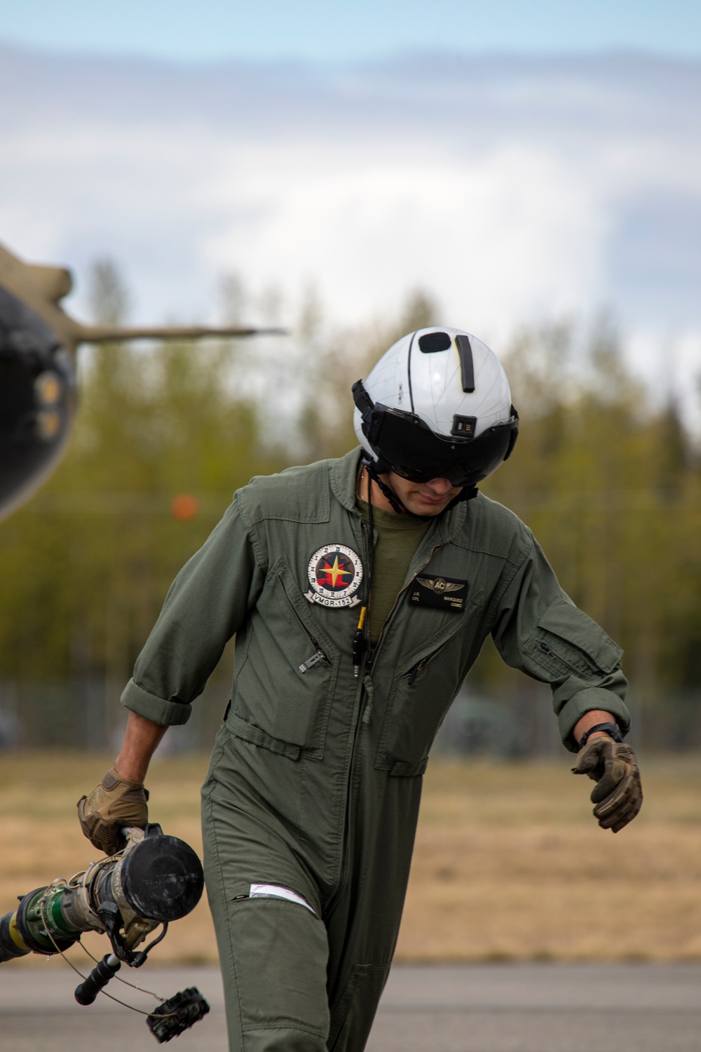 U.S. Marines conduct air-delivered ground refueling during Kodiak Mace 25
