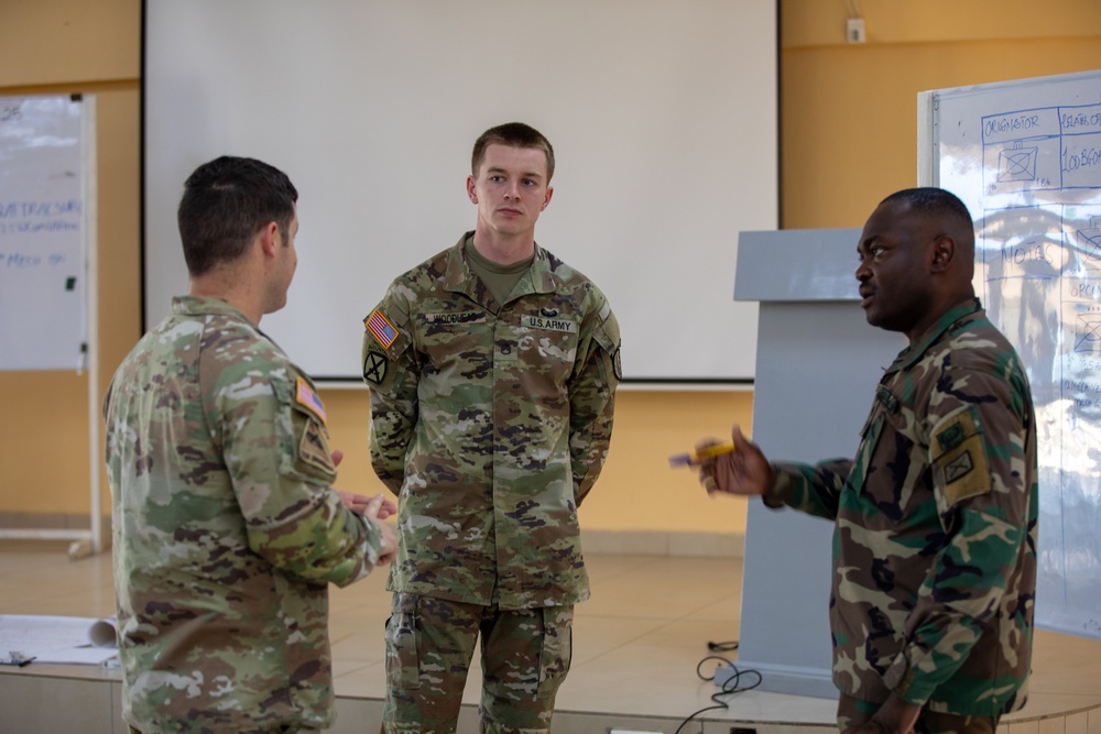 US, multinational partners participate in planning exercise during African Lion 2025 in Ghana