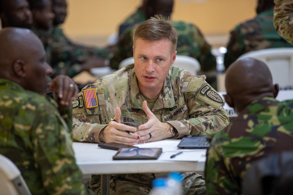 US, multinational partners participate in planning exercise during African Lion 2025 in Ghana