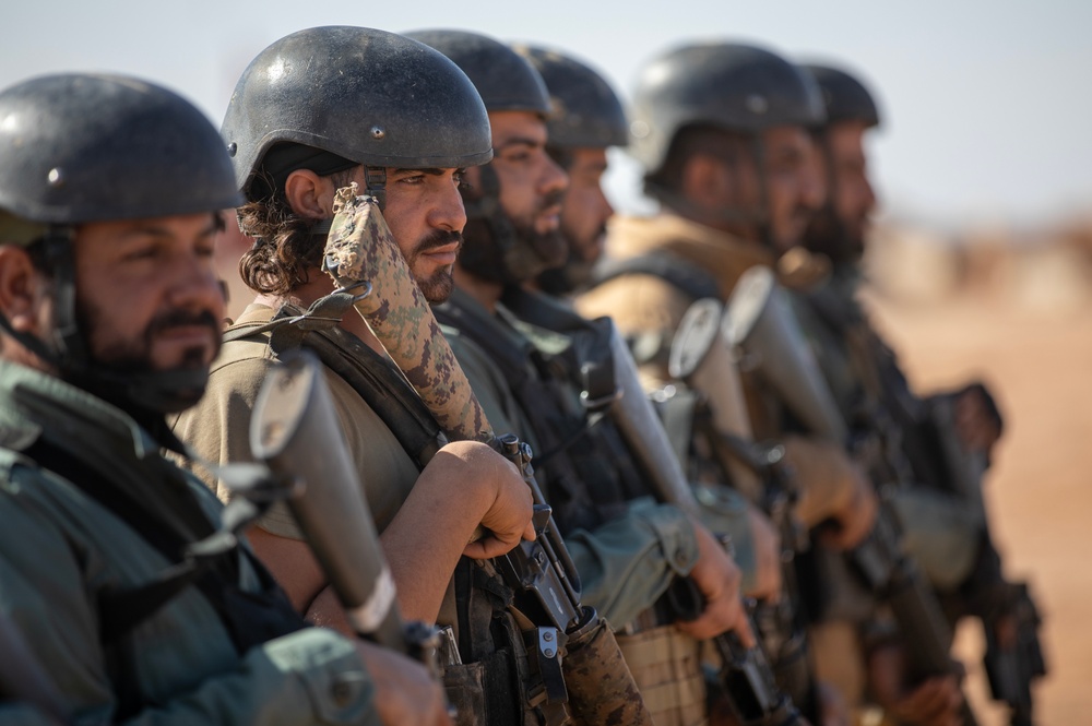Syrian and U.S. Soldiers Prepare for Cold- and Hot-Load Training to Strengthen Coalition Interoperability