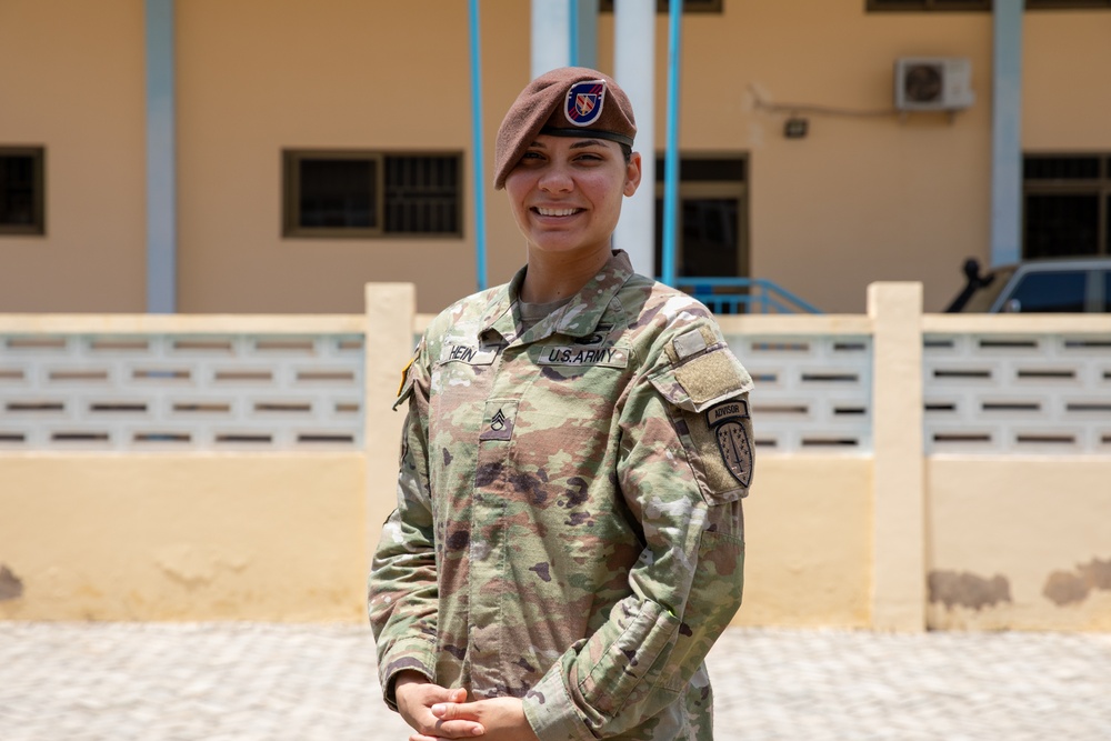 US Army Staff Sgt Marangely Hein gains valuable experience at African Lion 2025