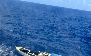 U.S. Navy assists U.S. Coast Guard in response to vessel adrift