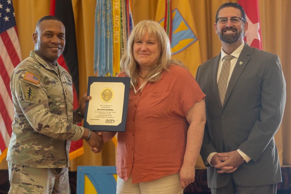 21st Theater Sustainment Command’s Length of Service Ceremony 2025