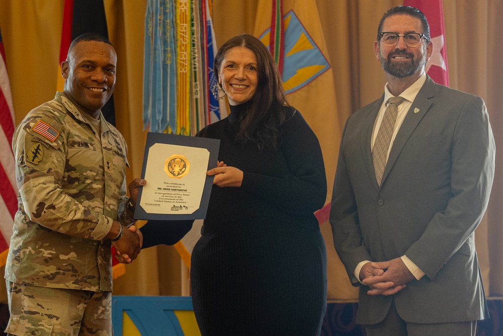 21st Theater Sustainment Command’s Length of Service Ceremony 2025