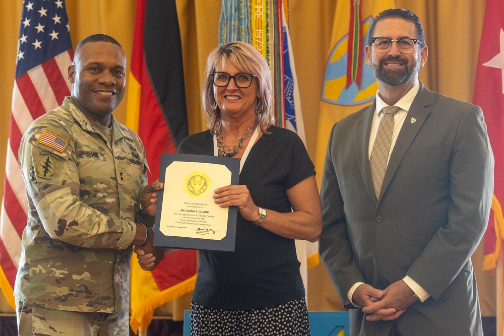 21st Theater Sustainment Command’s Length of Service Ceremony 2025