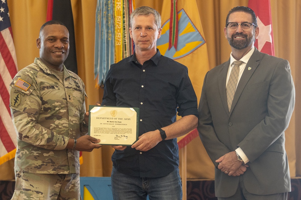 21st Theater Sustainment Command’s Length of Service Ceremony 2025
