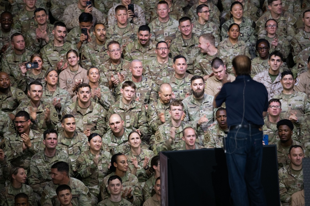 President Trump visits AUAB, 2025