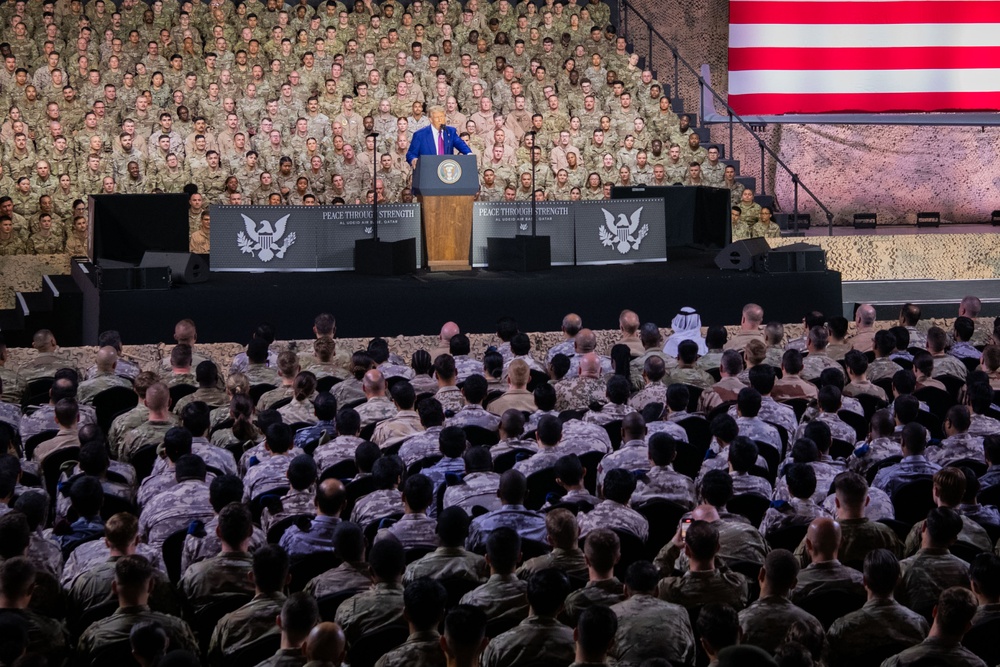 President Trump visits AUAB 2025