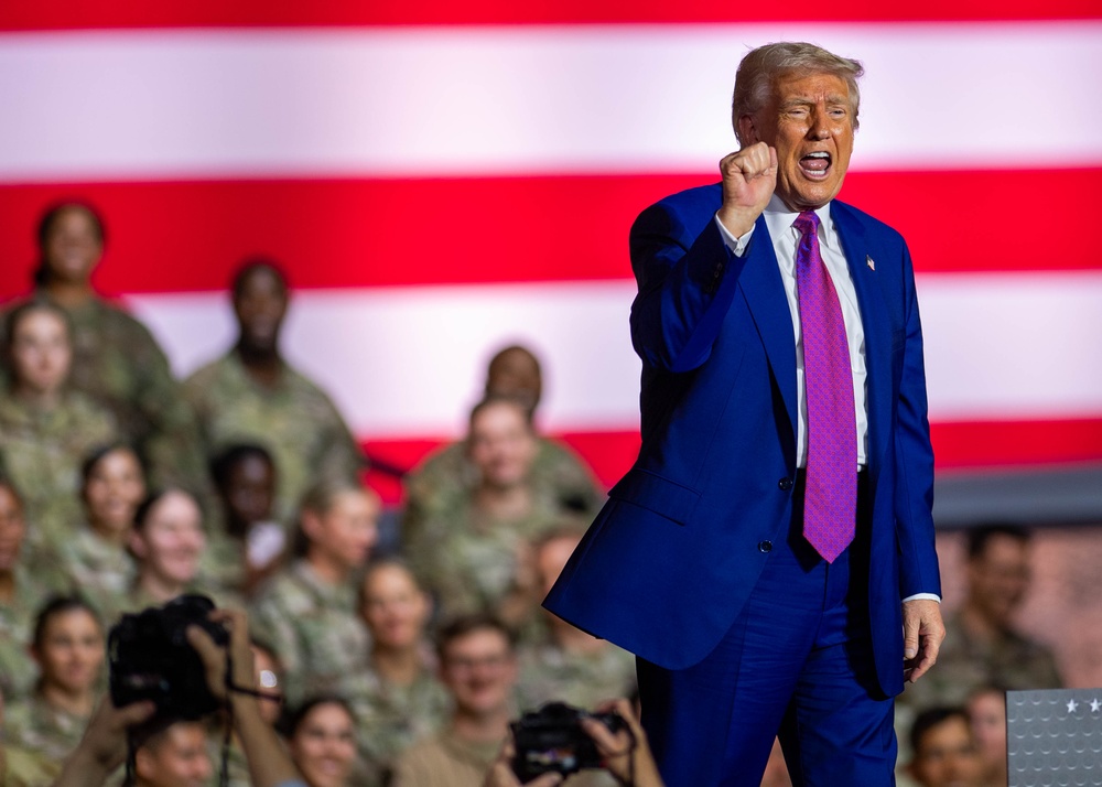 President Trump Visits AUAB 2025