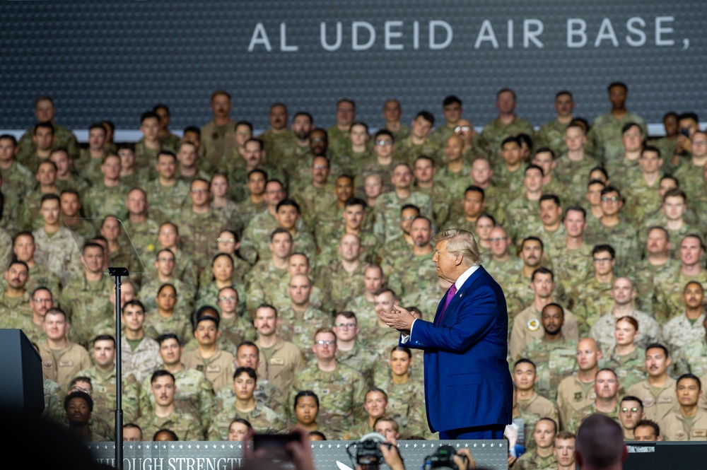 President Trump visits AUAB 2025