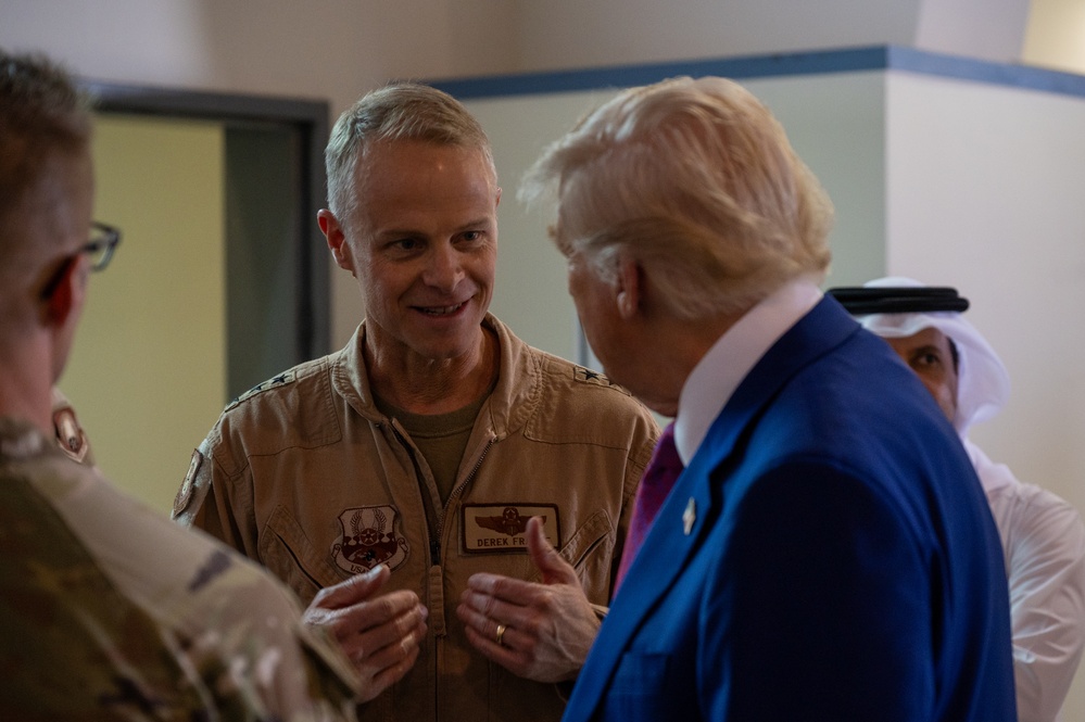 President Trump visits AUAB 2025