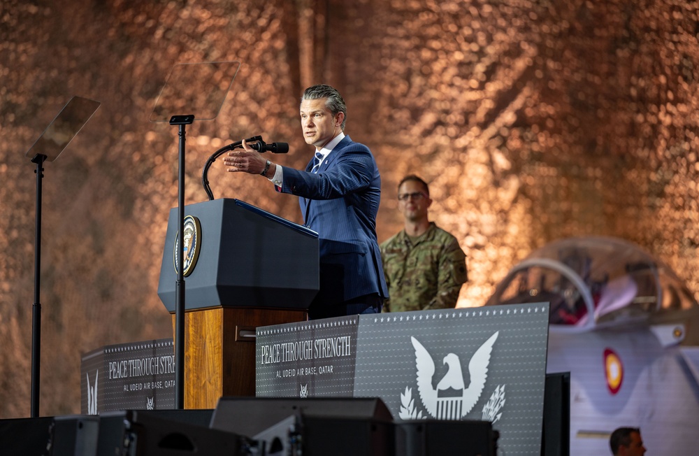 President Trump visits AUAB 2025