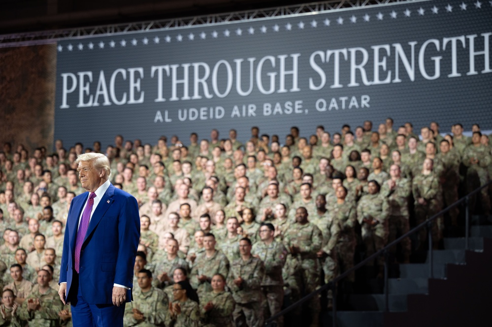 President Trump visits AUAB 2025