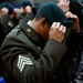 Students Graduate Special Forces Training, Don Green Beret at Regimental First Formation