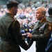 Students Graduate Special Forces Training, Don Green Beret at Regimental First Formation