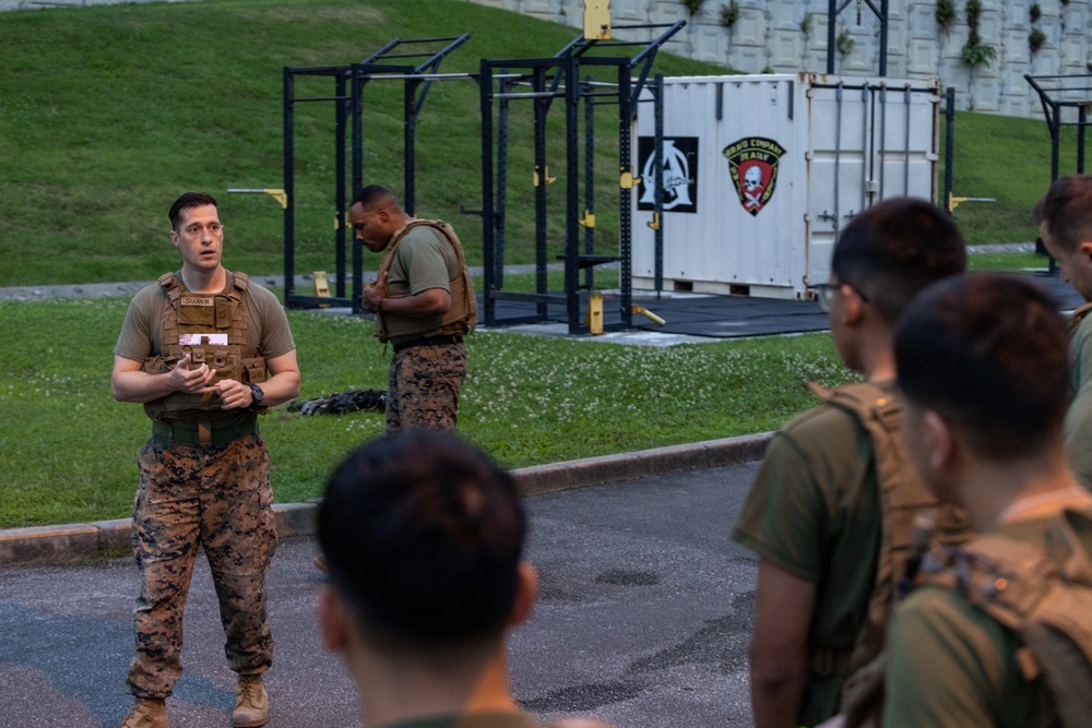 RP3 Antonio Reynoso Leads Physical Training with 3d Reconnaissance Battalion