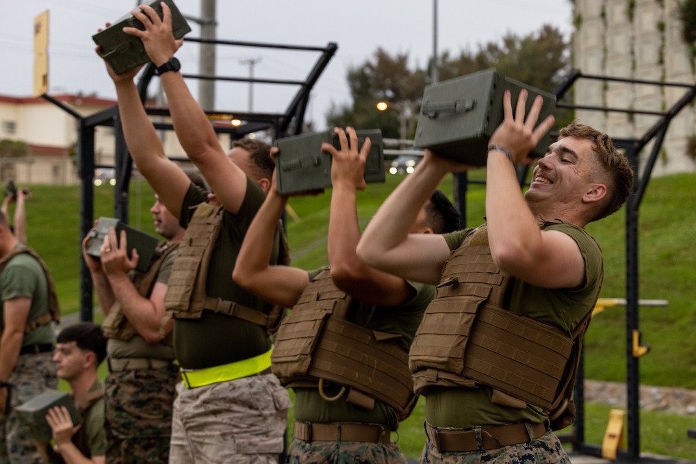 RP3 Antonio Reynoso Leads Physical Training with 3d Reconnaissance Battalion