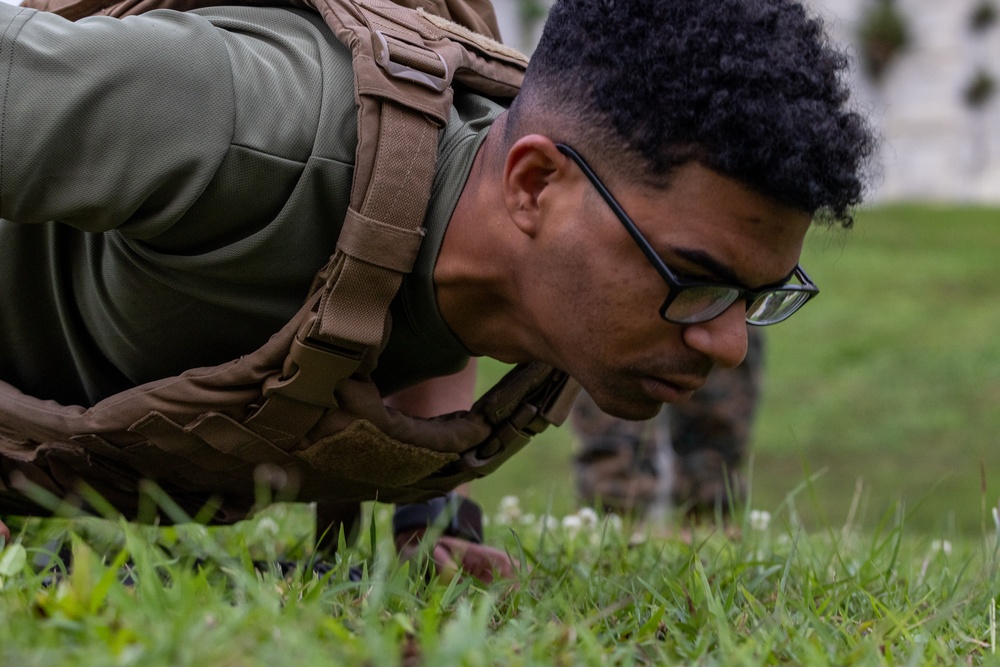 RP3 Antonio Reynoso Leads Physical Training with 3d Reconnaissance Battalion