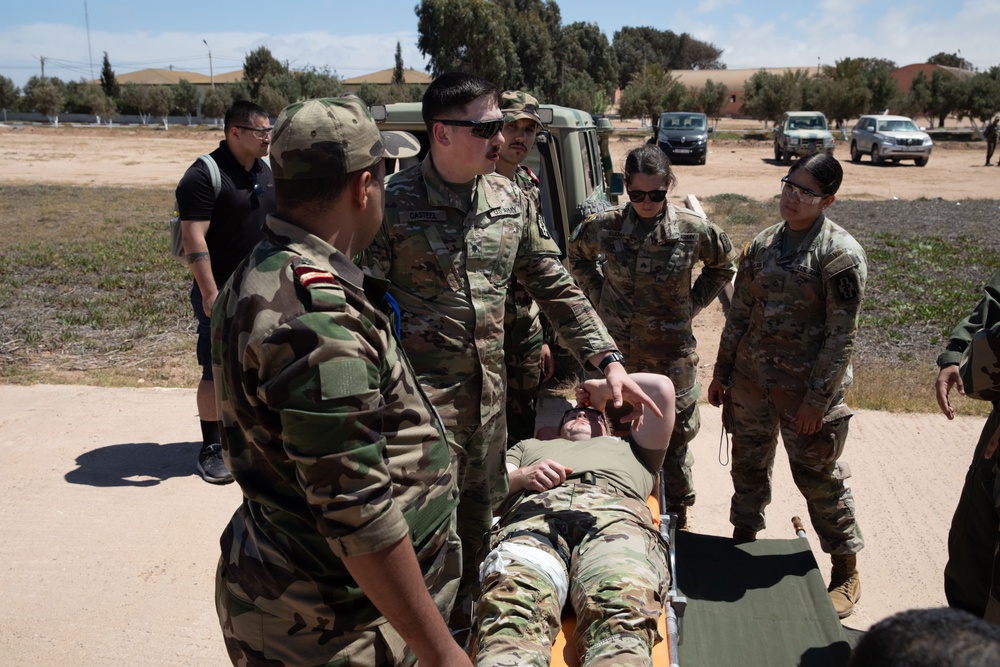US, Morocco conduct medevac training at African Lion 2025