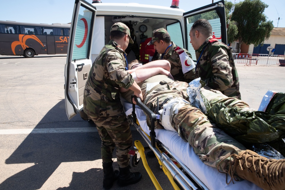 US, Morocco conduct medevac training at African Lion 2025