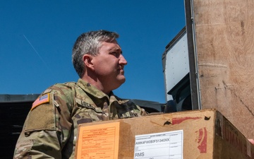 Landstuhl Regional Medical Center conducts blood resupply for DEFENDER 25