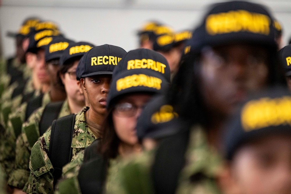 Recruit Division 254 Commissioning Ceremony