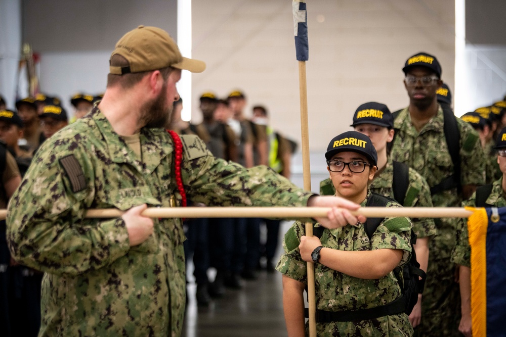 Recruit Division 254 Commissioning Ceremony