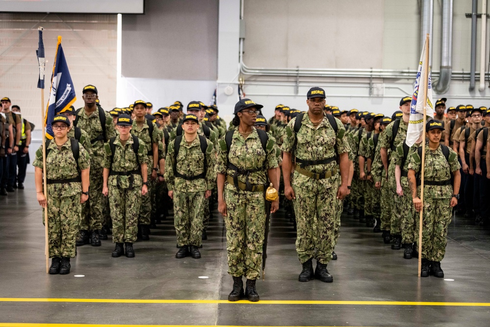 Recruit Division 254 Commissioning Ceremony