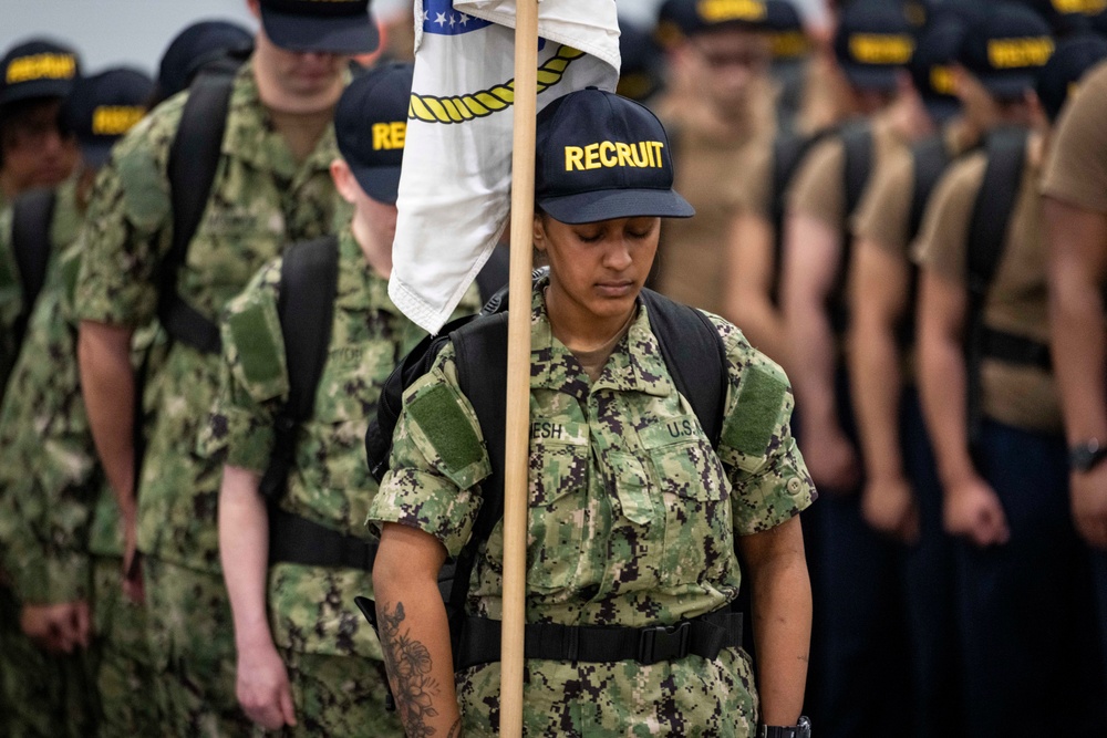 Recruit Division 254 Commissioning Ceremony