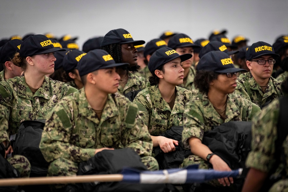 Recruit Division 254 Commissioning Ceremony