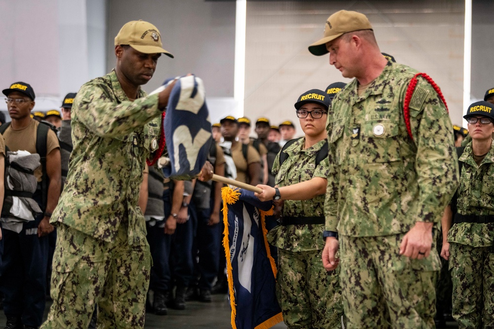 Recruit Division 254 Commissioning Ceremony