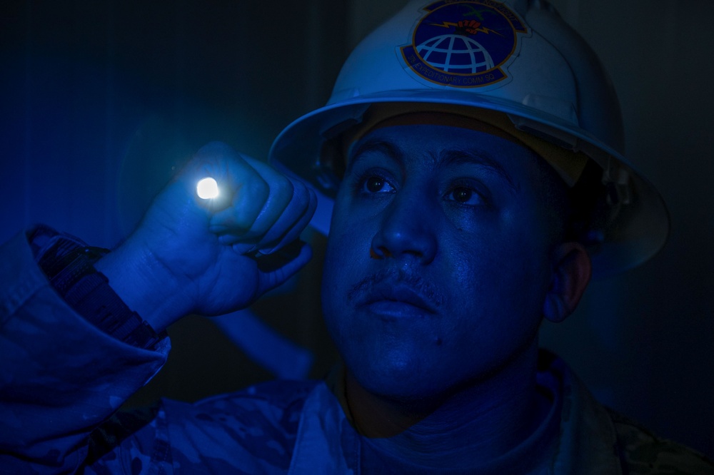 Behind the Screens: 378th ECS Keeps Team Phoenix Connected