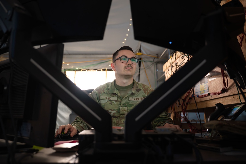 Behind the Screens: 378th ECS Keeps Team Phoenix Connected