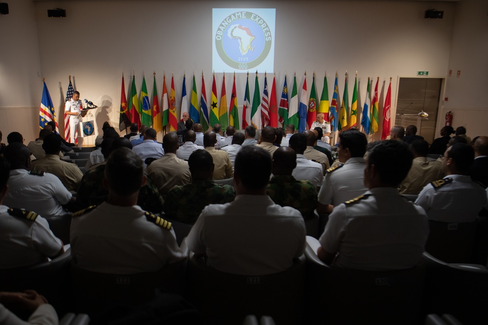 Obangame Express 2025 Closing Ceremony